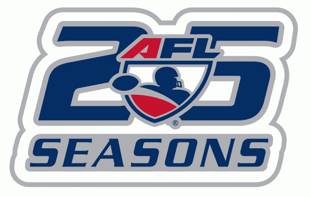 Arena Football League 2012 Anniversary Logo t shirt iron on transfers
